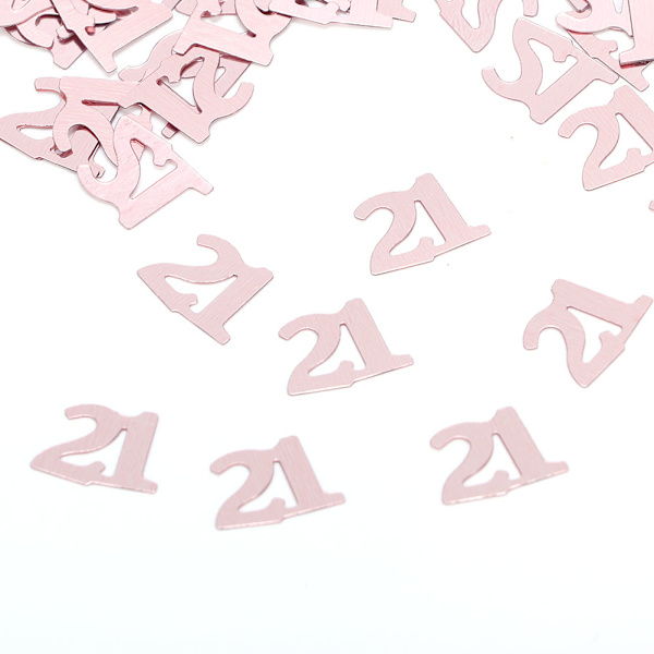 60g syntymäpäiväkoriste konfetti maisema setti lisävaruste PVC koriste konfetti (21 )