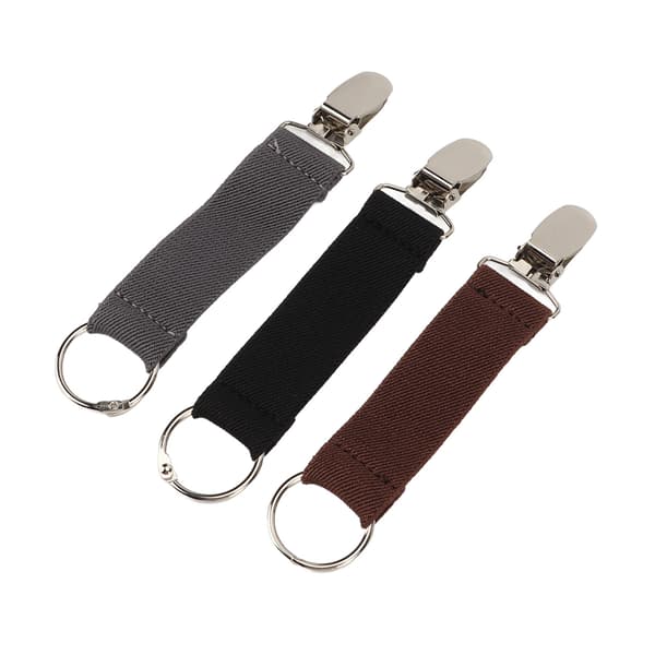 3 stk. Elastisk Hat Clip til Kvinder i Rustfrit Stål til Udendørsrejser, Hat Clip til Håndtaske, Rygsæk, Bagage, Sæt 1