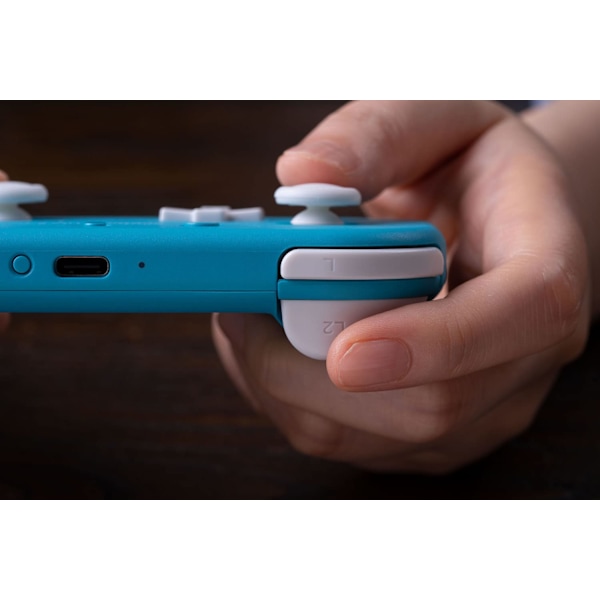 Lite 2 Bluetooth -peliohjain Switchille, Switch Litelle, Androidille ja Raspberry Pille (turkoosi) Turquoise