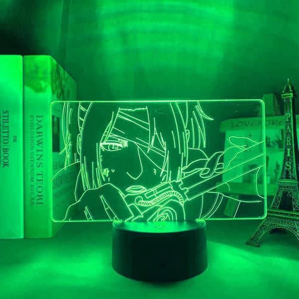 Attack on Titan 3D Anime Lampe Nat Levi Ackerman Illusion N