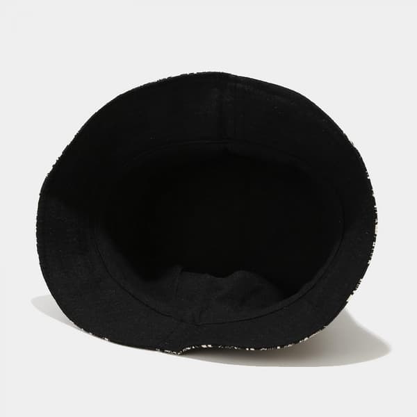 Unisex Cashew Flower Pattern Print Bucket-Hat Double-Side-We Pink