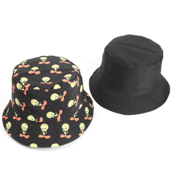 Cartoon Bucket Hat Sommar Strand Fällbar Solhatt Fällbar En E