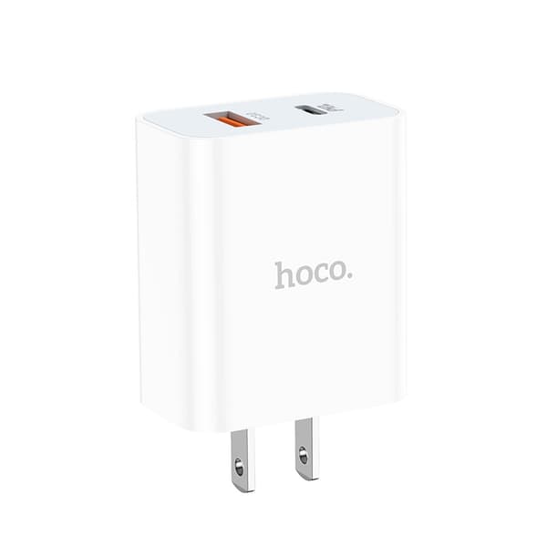 hoco. C97 ny PD20W+QC3.0 oplader til iPhone13 mobiltelefon