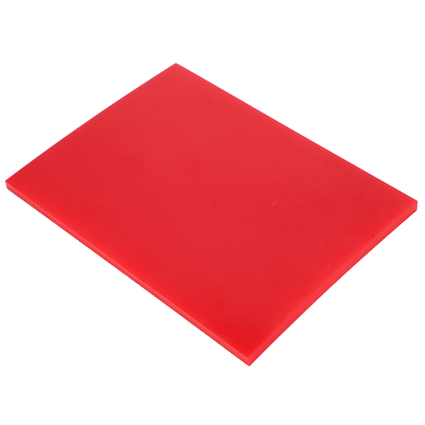 Læder skærebræt DIY håndlavet hakket plade stødabsorberende pude 200 x 150 x 9mm