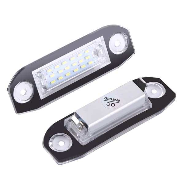 2x Bil LED Nummerpladelys til Volvo S40 S60 S80 XC60 XC70 XC90