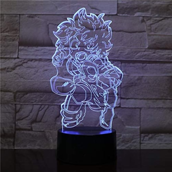 My Hero Academia-lampa, My Hero Academia-födelsedagsdekorationer,