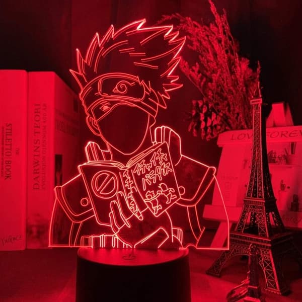 Naruto Kakashi Uchiha Sasuke 3D Illusions Natlampe Sm