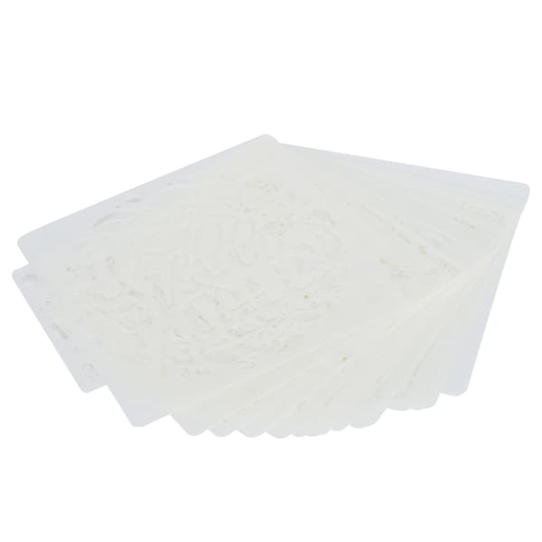 16 stk Mandala Mal Stencil Tegning Stenciler DIY Lage Formsett Kunst Håndverk Tilbehør