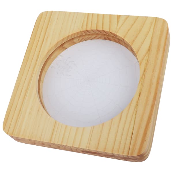 Edderkoppespind Nattelys Edderkoppespind USB Strøm LED Lys Hul Design Træ 3D LED Lys til Soveværelse Kontor Sovesal
