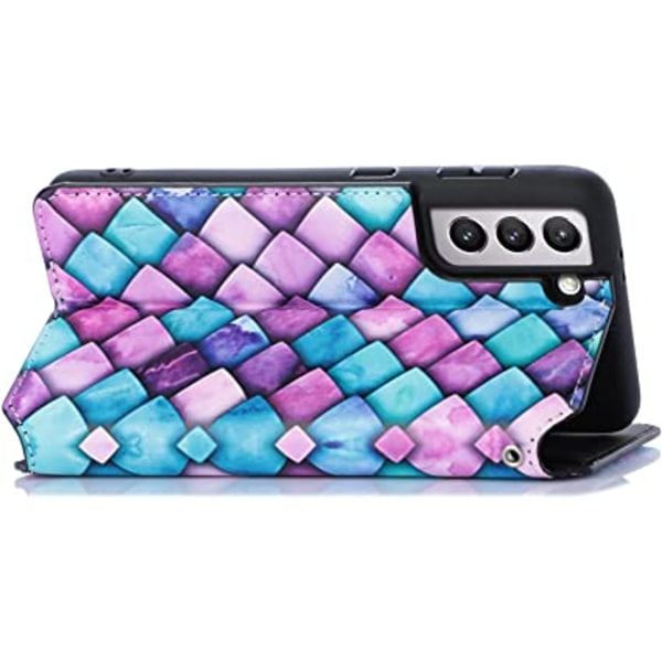 Kompatibel med Samsung Galaxy S22Plus Fodral Girly Lyx, W