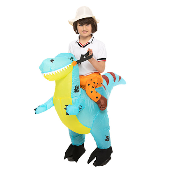 Uppblåsbar Dinosaurdräkt, Uppblåsbar Dinosaurdräkt, Uppblåsbar Halloween-dräkt Type C