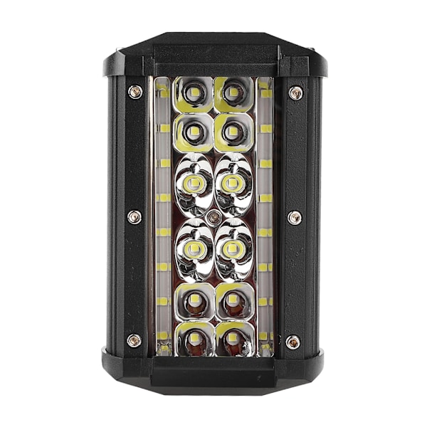 280W 4-Rad 5-tommers Bil LED Konveks Linse Arbeidslys Bar Auto Kjørelys Svart