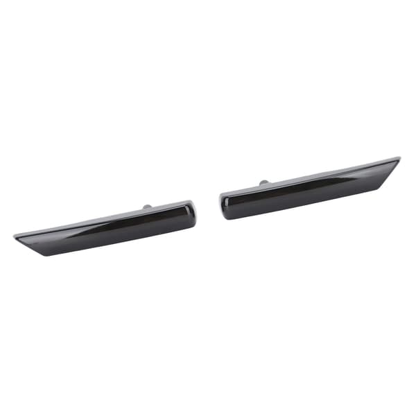 1 Par Side Vent Grille Flydende Lys Forreste Venstre Højre Udskiftning Til Freelander 2 LR2 2007 til 2014 Sort