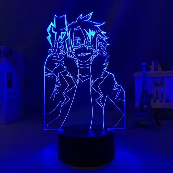 3D Nattlys 3D Illusjonslampe Denki Kaminari Led Nattlys