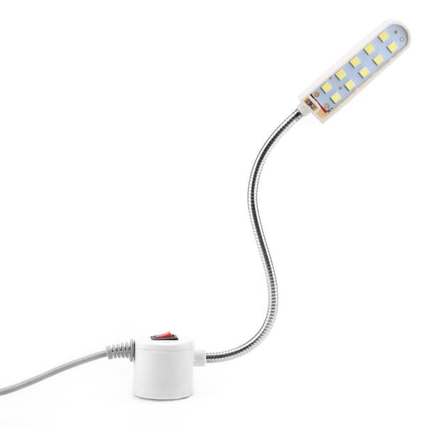 10Beads SMD  LED-ompelukone lamppu LED-magneetti ompelukone valo 6W