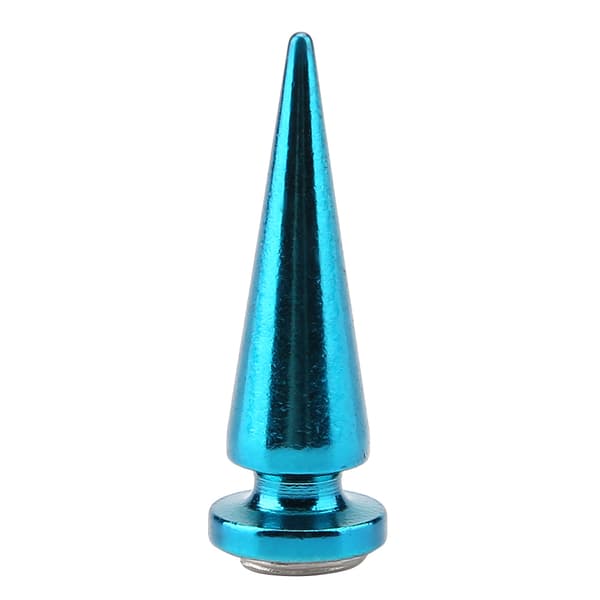 10 stk. Metal Spike Rivets og Studs Skrue Bag til DIY Læderhåndværk (Blå)