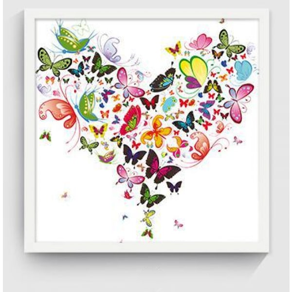 Flower Fairy Wall Art Canvas Print Plakat, Simple Fashion Watercolor Art Tegning