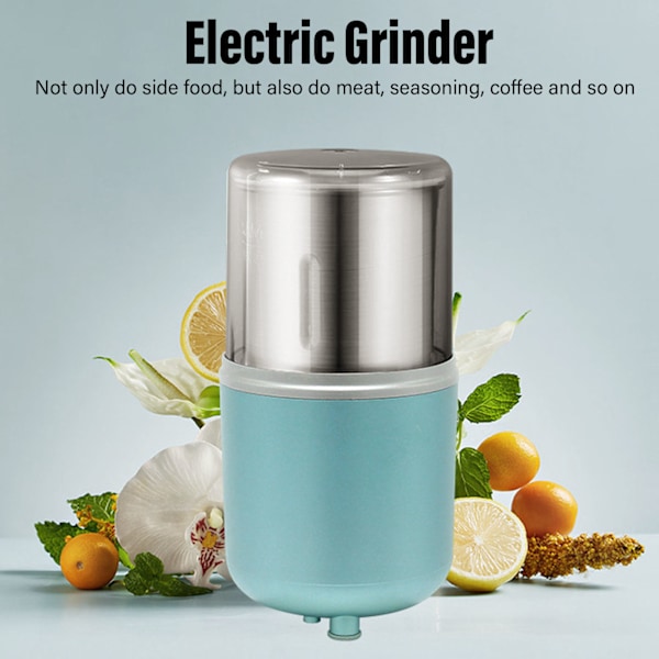 Elektrisk kaffekvern 200W Avtakbar separat design Liten bærbar krydderkvern for hjem 220V EU-plugg