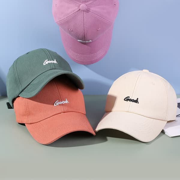 Baseballcaps Vasket Full Caps Slitt Solhatt Herre og Dame Green