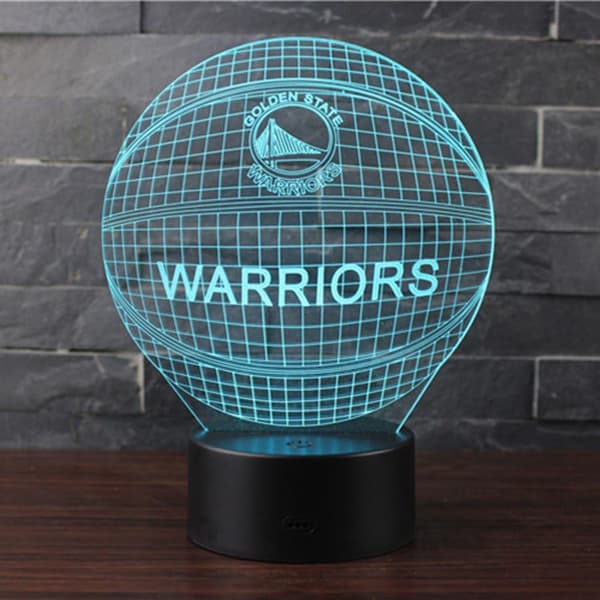 3D Illusion Natlampe LED Skrivebordslampe 7 Farve Touch La