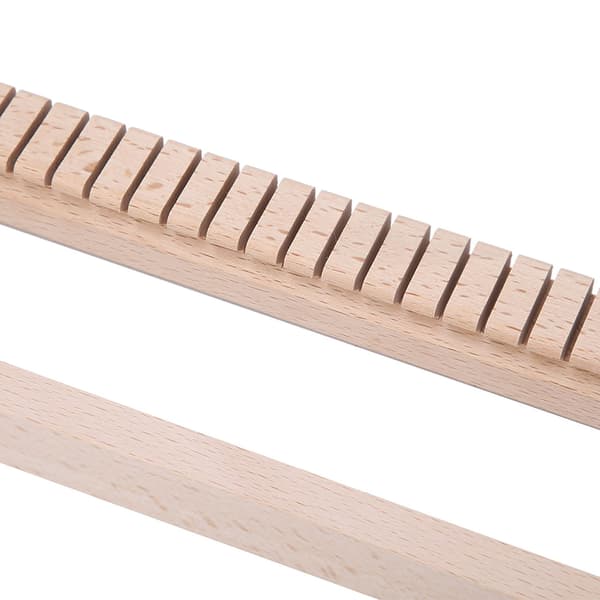 DIY Håndvev i tre, vevstol for gobelinteppe, vevstol for barn