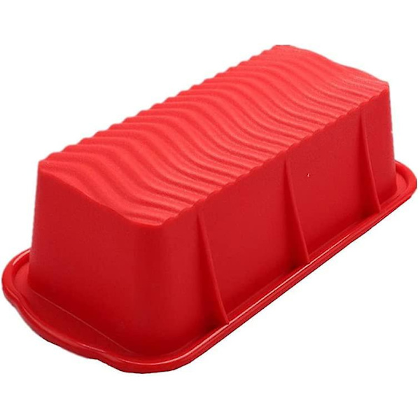 2 stk. silikone bageform til brød og franskbrød, rektangulær bageform, non-stick