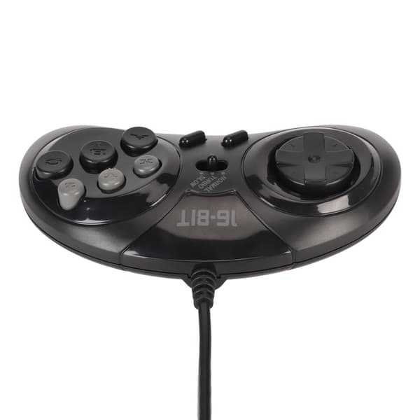 for Sega Controller 9 Pin 16Bit Mini håndholdt ergonomisk klassisk bærbar Gamepad Controller