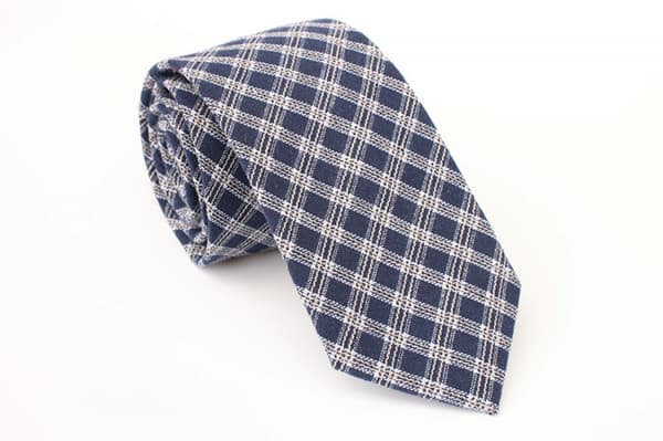 2,8\" (7 cm) Rutig/Randig Slips Tartan Vävd TR Material Slips
