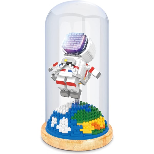 Universal byggsten Astronaut modellbygge leksaker gåva