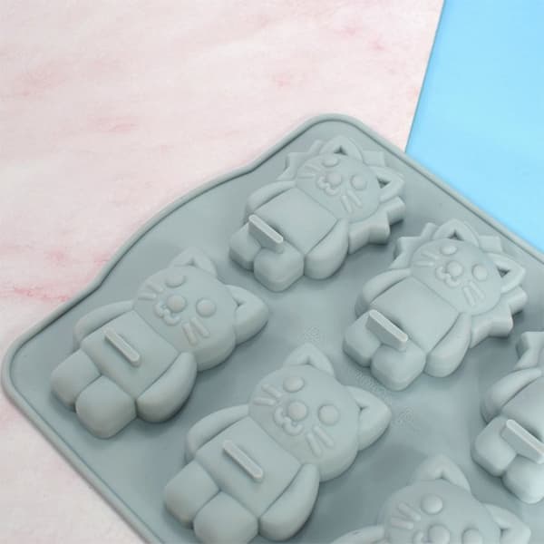 Silikonkakeformer Silikon Fondantform Løve Dyreform