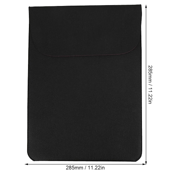 PU Läder Laptop Skyddande Väska Kuvert Stil Notebook Dator Tablet Sleeve 11 Tum