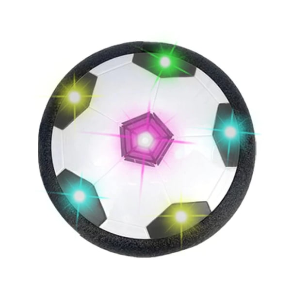 Sport Kids Levitate Suspending Fotboll Boll Luftkudde Flytande Skum Fotboll med LED Ljus Glidande Leksaker Fotboll Leksaker Barn Gåvor