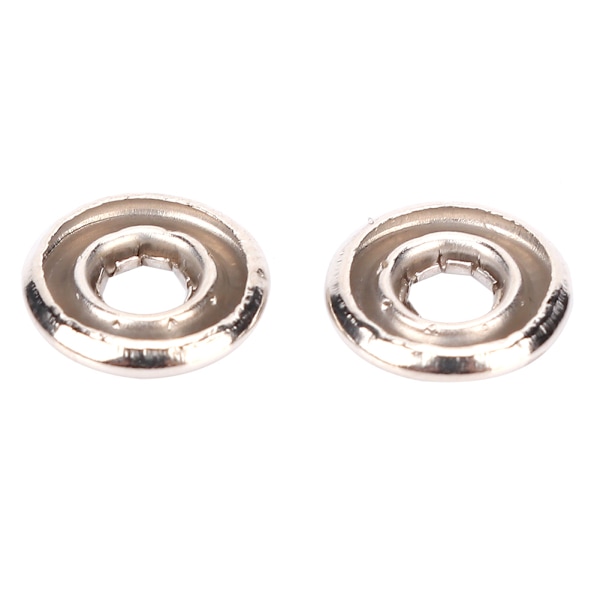 50 stk hule knapper miljøvennlige giftfrie baby knapper klestilbehør (9,5 mm)