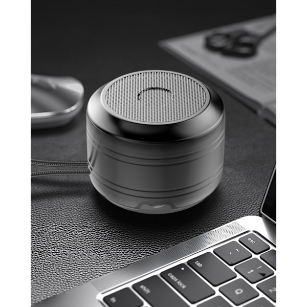 Bluetooth-högtalare med stereoljud, kraftfull bas, minihögtalare