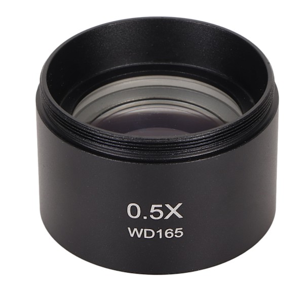 Stereo Mikroskop Objektivlinse 0,5X Zoom HD Stor Visning Hjælpeobjektivlinse til Afmagningsteleskop D35mm