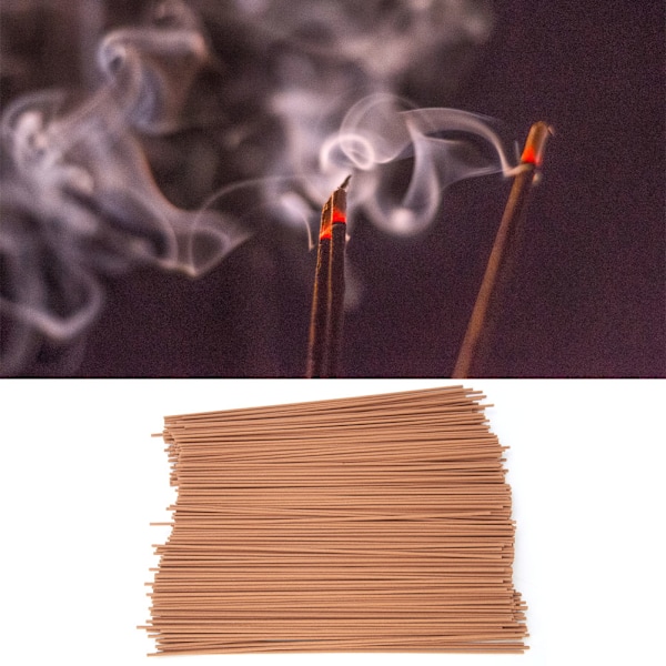 Luonnollinen tiibetiläinen suitsuke Laoshanin santelipuun ja pujolukon suitsuketikku (200 g Laoshanin santelipuuta)