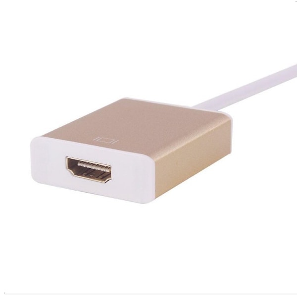USB 3.1 Type-C til HDMI-adapterkabel til MacBook til HDMI HD-videokonvertering 2K