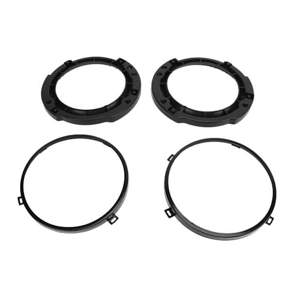 7 tommer rundt forlygte monteringsbeslag ring sæt med forlygte metal ring sort udskiftning til Jeep Wrangler JK 2007 til 2017