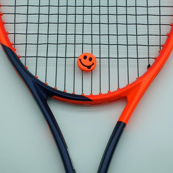 Pro Vibrationsdämpare Set för Tennisracketar Minskar Stötar, Utmärkt Spelarpresent, 4 Emojis