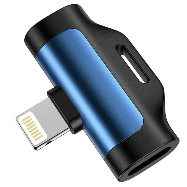 hoco. LS31 Kaksois Lightning Digitaalinen Audiomuunnin iPhonelle