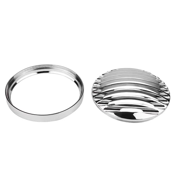 5,75 tommers aluminiumsforlyktgrilldeksel for bil, universal