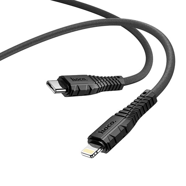 hoco. X67 PD silikon ladekabel for iPhone 20W fas