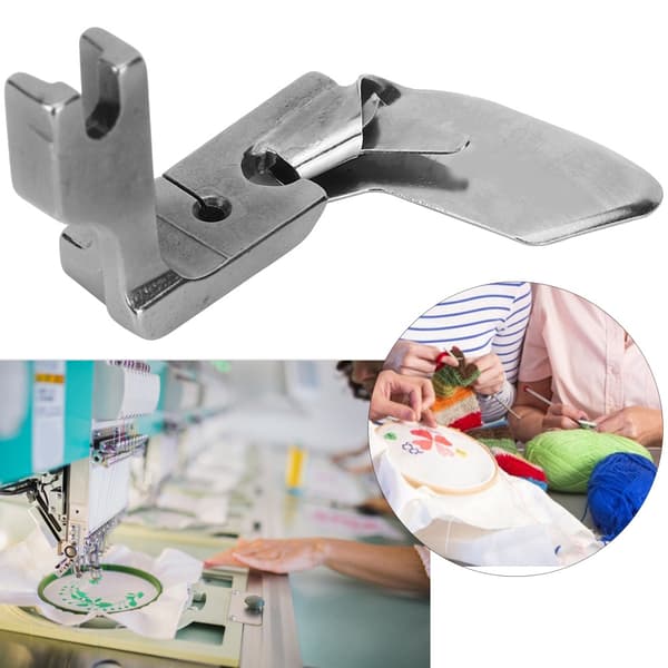 Flat Machine Thin Material Quick Rolled Presser Foot Sytilbehør (3/16)
