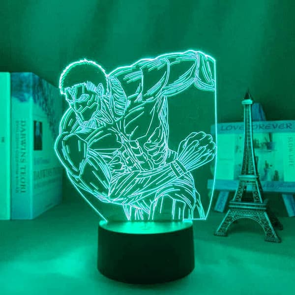 Attack on Titan 3D Anime Lampe Nat Levi Ackerman Illusion N