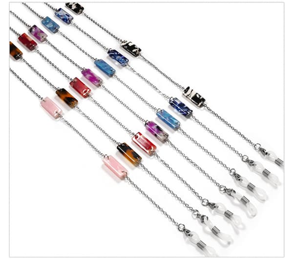 7PCS Eye Glasses String Chain, Glasses Holders Necklace, Ey