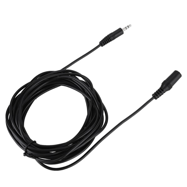 3,5 mm hann til kvinnelig lydforlengelseskabel Jack Aux-kabel for smarttelefonhodetelefoner Stereo 5,0 m