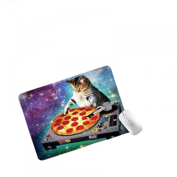 Ultra tynd Medium Gaming Mouse Pad 210*260*2mm Overflade, Holdbar Polycarbonat Overflade, Silikone+Stof Lilla