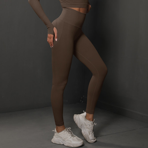 eggings för kvinnor, Scrunch Butt Gym Seamless Booty Tight (L)