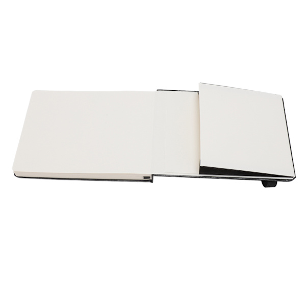 Akvareljournal 24 ark 300gsm tykt papir PU læderomslag bærbar lommeskitsebog til rejser udendørs SA‑DQ22005