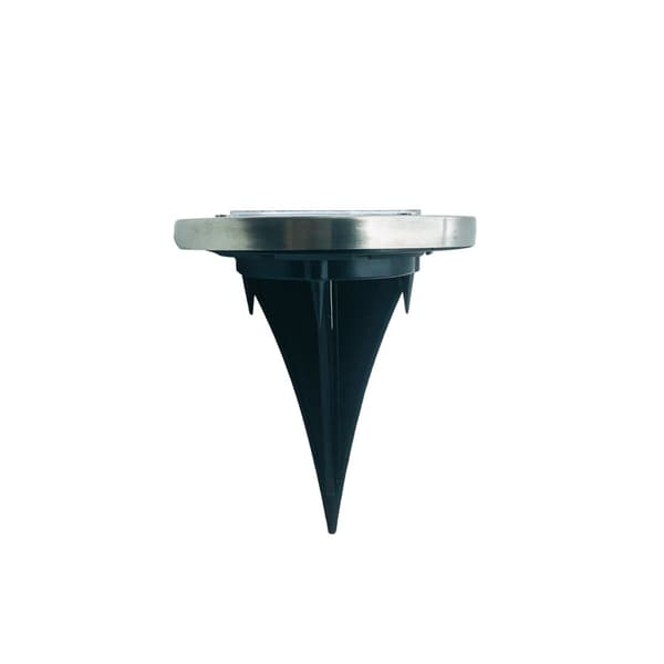 Solcelle gulvlampe 8 stk LED-lys RGB-farger